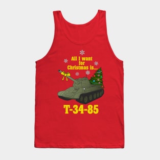 All I want for Christmas is... T-34-85 Tank Top